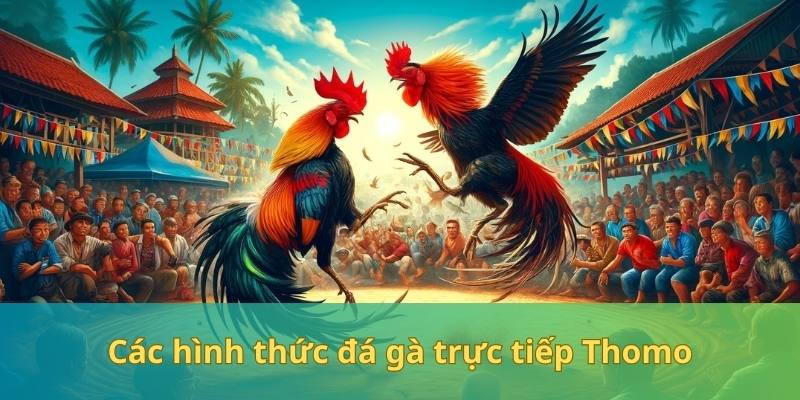 3 hình thức chọi gà hấp dẫn tại Thomo